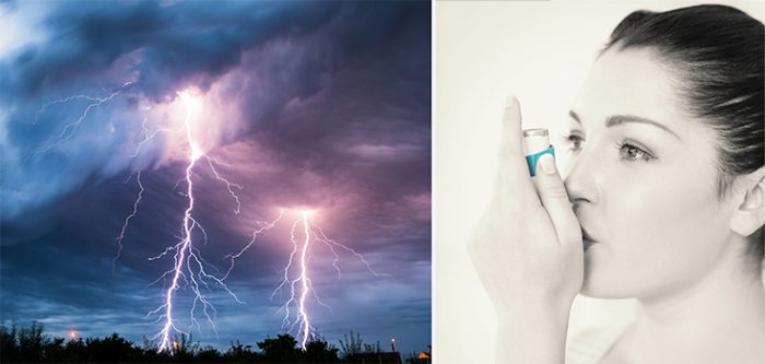 asthma thunderstorm