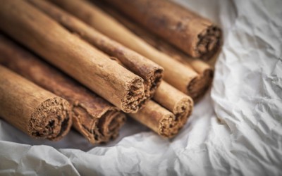 cinnamon sticks.