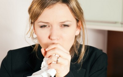 coughing girl