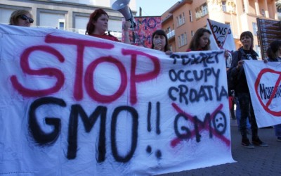 GMO protest