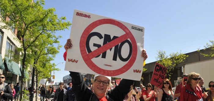 GMO protest