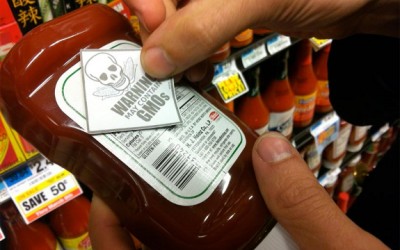 gmo label danger