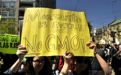 GMO protest