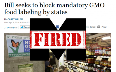 gmo Monsanto fired