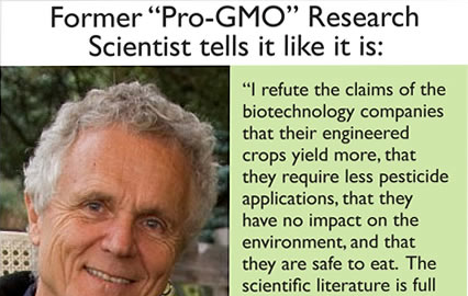 Former Pro-GMO Scientist Speaks Out About GMO Dangers