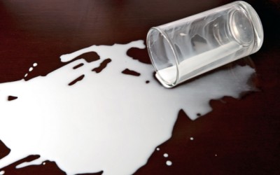 spilled milk