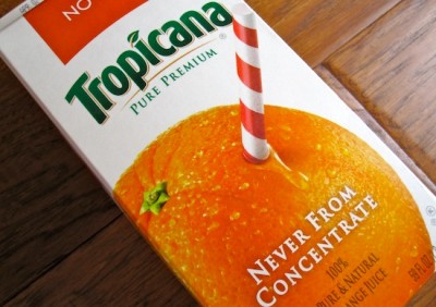 Tropicana orange juice