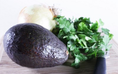 parsley and avocado