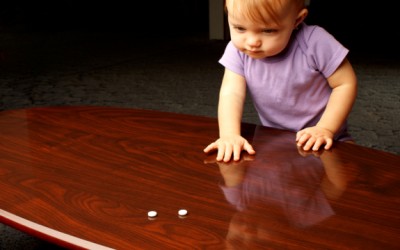 child and pills