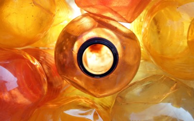 plastic bottles