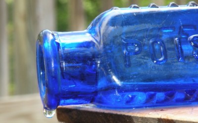 plastic poison bottle