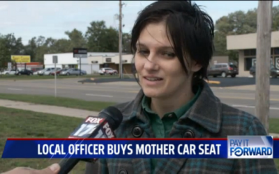 cop buy mom car seat