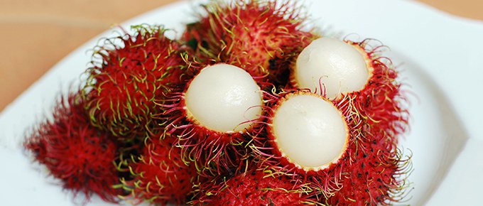 weird fruit rambutan