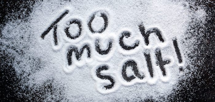spilled salt