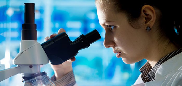 research, microscope
