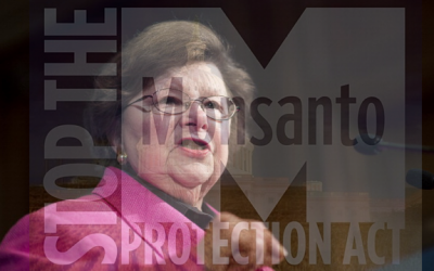 senator Mikulski monsanto protection act