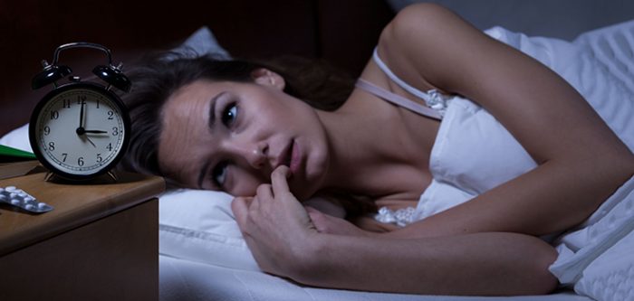 sleepless girl