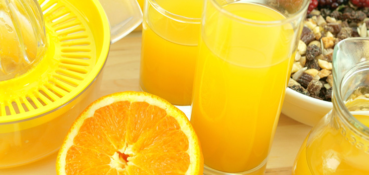 Orange Juice Artificially Flavored to Taste Like Oranges