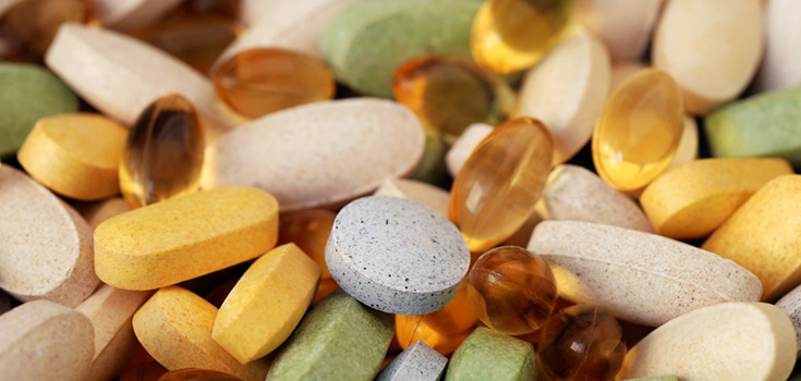 many supplement pills