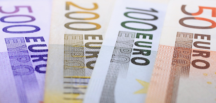 euro paper money