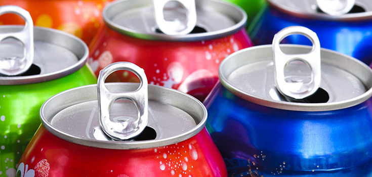 open soda cans