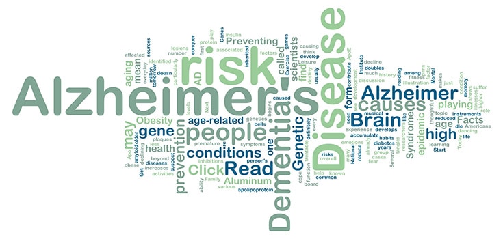 Alzheimer's and related words