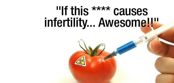 Biotech Scientist: It’s ‘Awesome’ That GMOs Cause Infertility, Death (Video)