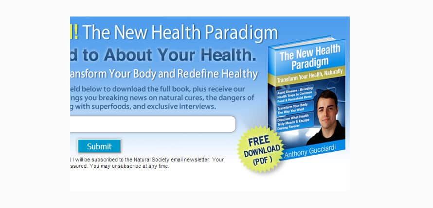 the new health paradigm e book