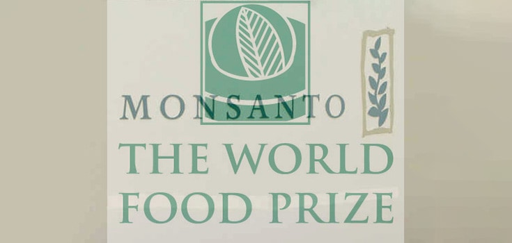 Monsanto Exec Gets ‘Nobel Peace Prize’ of Food