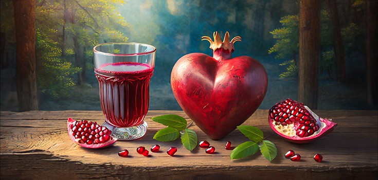Pomegranate Juice Unclogs Arteries, Boosts Heart Health