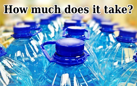 How Much Water is Used to Make a Bottle of Water?