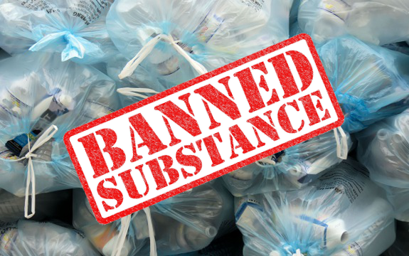 plastic banned