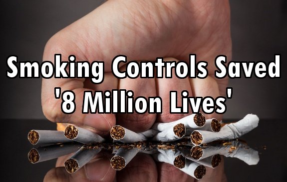 Analysis: 8 Million Lives Saved by ‘Smoking Controls’ Since 1964