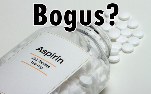Why Low Dose Daily Aspirin for Heart Attack and Stroke Prevention is Bogus