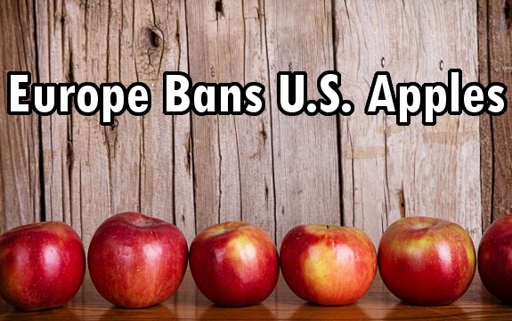 The Reason Europe Bans American Apples