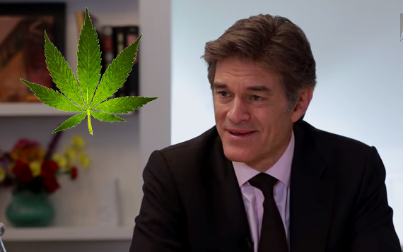 Dr. Oz Changes Opinion on Medical Marijuana, Says it’s ‘Hugely Beneficial’