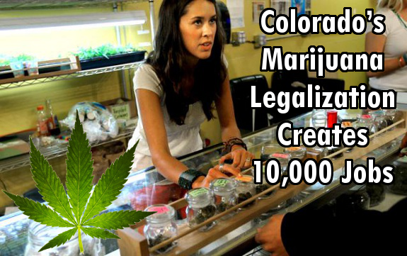 Colorado’s Marijuana Legalization Creates 10,000 New Jobs