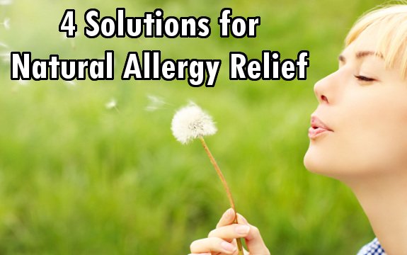 4 Solutions for Natural Allergy Relief