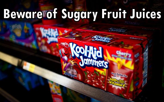 ‘Healthful’ Fruit Juice may Have more Sugar than Soda
