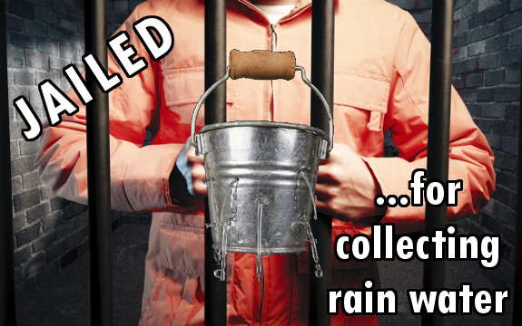 jail rain water
