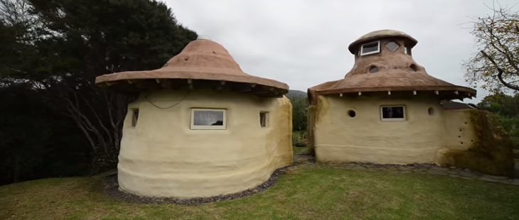 Man Builds 2 Earth Dome Cabins for Less than $10,000 (Pictures)