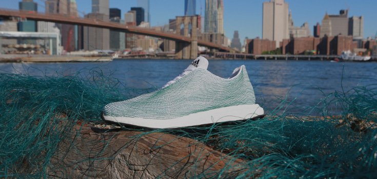 Adidas Makes Sneakers from Ocean Waste