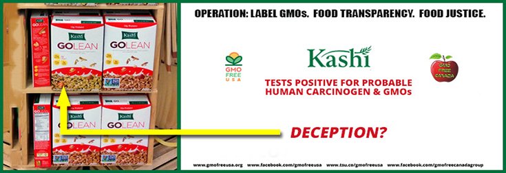 Independent Lab Confirms Kashi Go Lean Cereal Loaded with Toxic Glyphosate