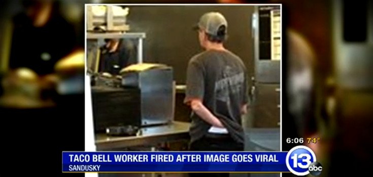 Taco Bell Employee Fired After Gross Photo Goes Viral