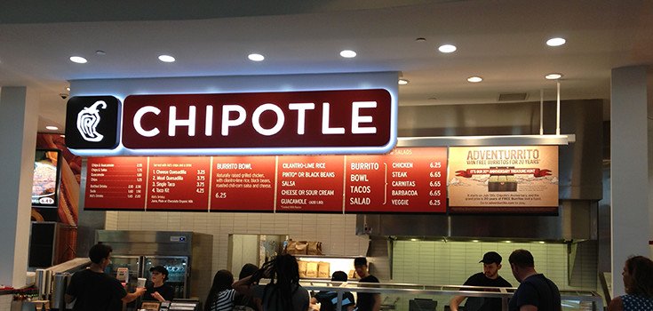 Chipotle E. Coli Outbreak Sickens more than 40 People in 2 States