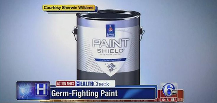 New Paint Kills Bacteria, but it Could be Hazardous to Human Health