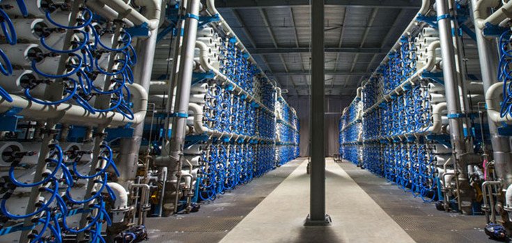 New Desalination Plant Creates 50 Million Gallons of Drinkable Water Daily