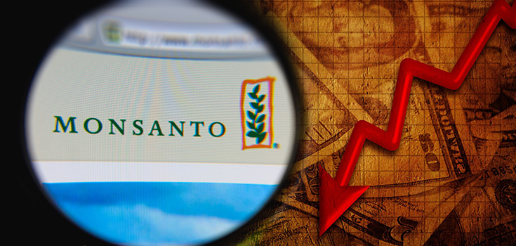 Monsanto is Sinking: 3,600 Job Cuts as Corn, Roundup Sales Plummet