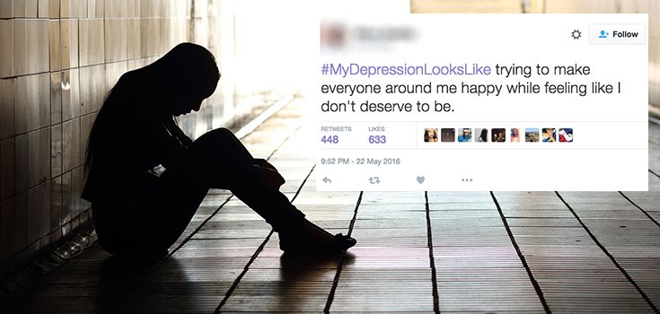 Twitter Users Raise Depression Awareness with #MyDepressionLooksLike Hashtag