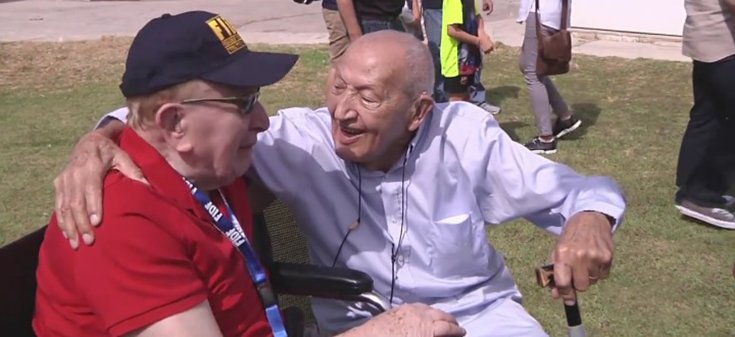 Holocaust Survivor and Veteran Reunite After 71 Years